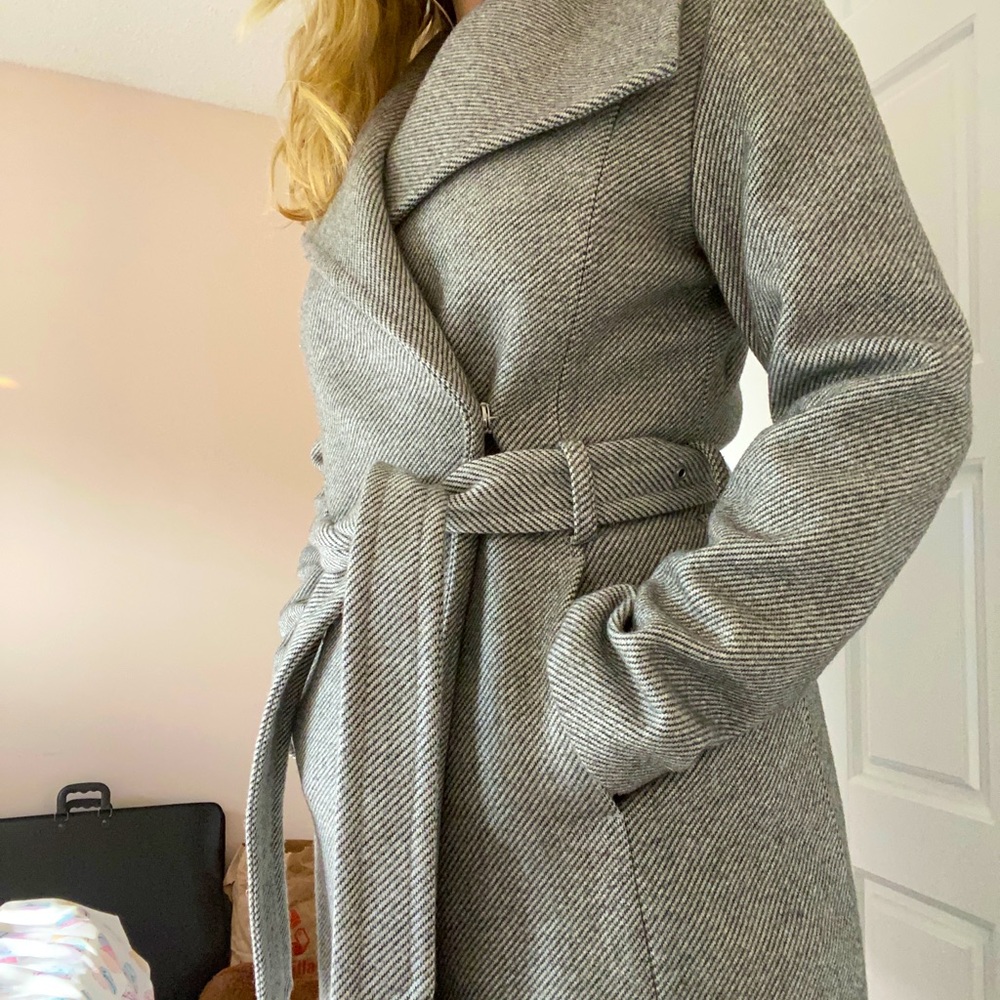 Reitmans gray pea coat